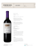 DO: Valle del Rapel. varieDaD: 100% Merlot. GuarDa: 6